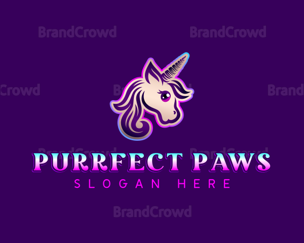 Unicorn Horse Pony Logo