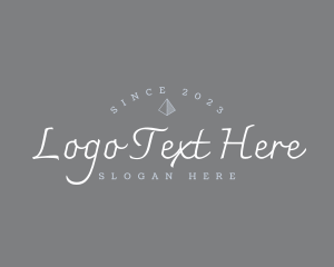 Elegant Designer Signature Logo