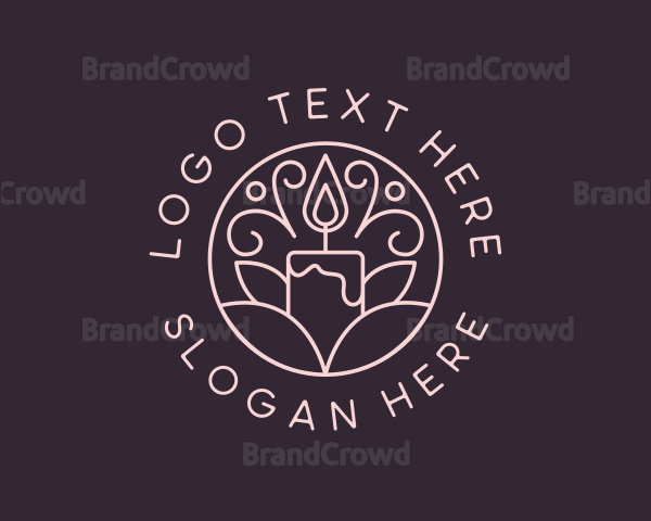 Lotus Candle Yoga Logo