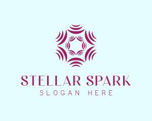Abstract Spark Venture logo design