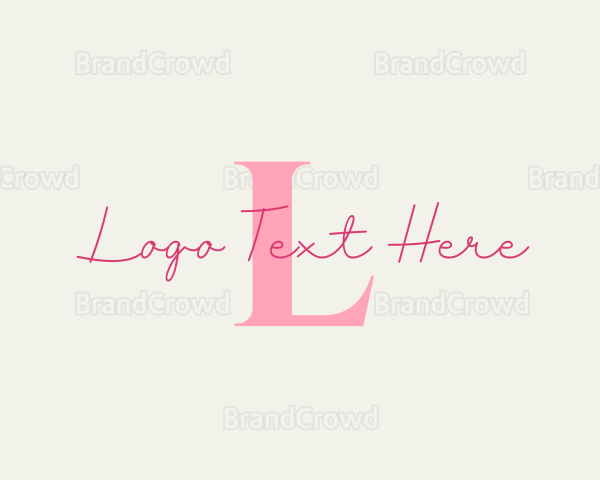 Luxury Lifestyle Perfume Logo