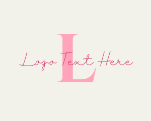 Luxury Lifestyle Perfume Logo
