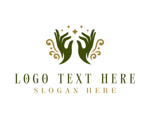 Relaxation - Hand Relaxation Wellness logo design