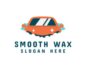 Clean Car Wash Service logo design