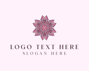Decorative - Floral Decorative Flower logo design