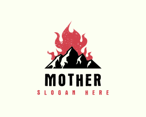 Remove Hvac - Fire Mountain Adventure logo design