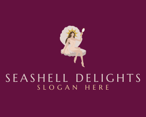 Seashell - Seashell Beauty Queen logo design