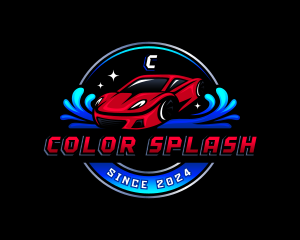 Car Wash Auto Detailing logo design