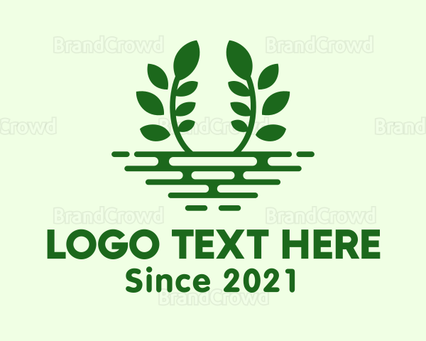 Nature Conservation Leaf Logo