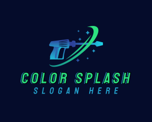 Power Wash Cleaning logo design