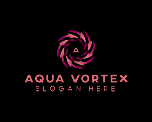 Arrow Vortex Technology logo design