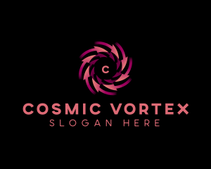 Arrow Vortex Technology logo design