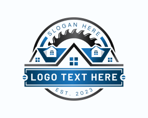 Woodworking - House Sawmill Carpentry logo design