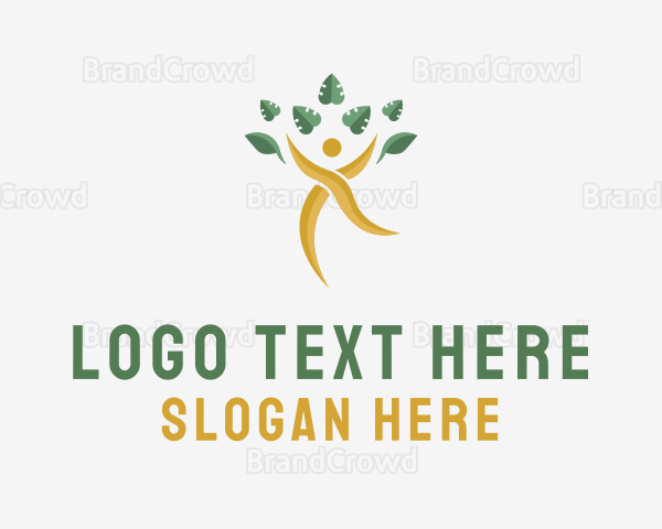 Wellness Tree Planting Logo