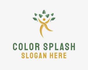 Wellness Tree Planting logo design