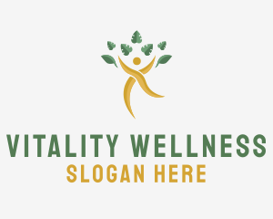 Wellness Tree Planting logo design