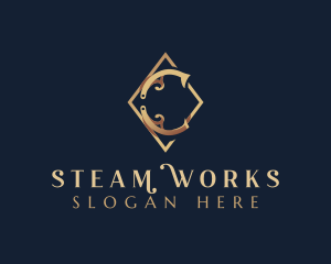 Steampunk - Premium Stylish Business Letter C logo design