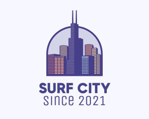 Chicago City Metropolis logo design