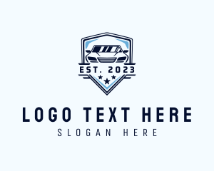 Drive - Car Driving Badge logo design