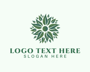 Botany - Organic Leaves Wellness logo design