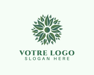 Organic - Organic Leaves Wellness logo design