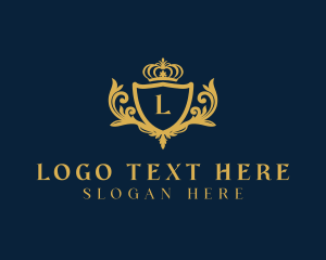 Luxury - Regal Elegant Shield logo design