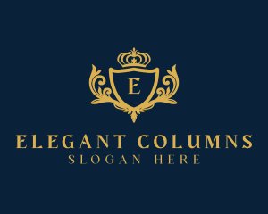 Regal Elegant Shield  logo design