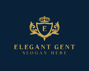 Regal Elegant Shield  logo design