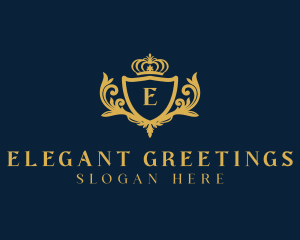 Regal Elegant Shield  logo design