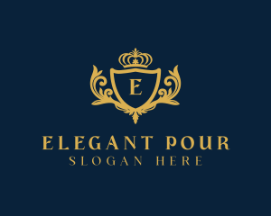 Regal Elegant Shield  logo design