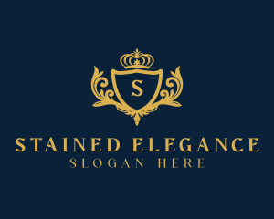 Regal Elegant Shield  logo design