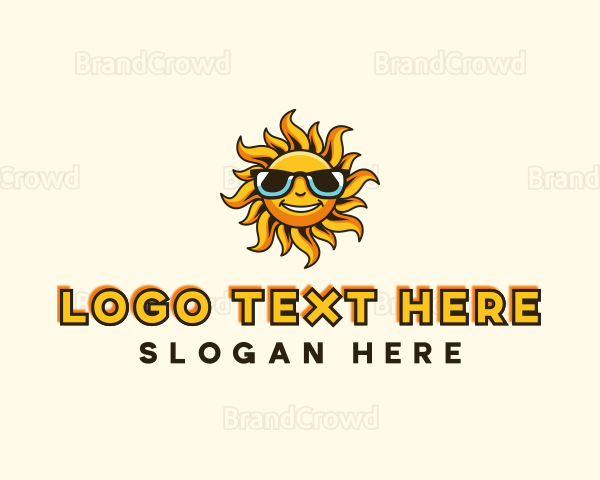 Sun Sunglasses Summer Logo