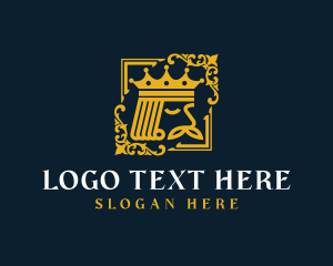 Monarch - King Royal Monarch logo design