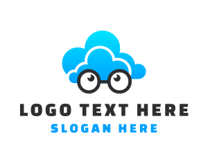 Engineer - Eyeglasses Cloud Software logo design