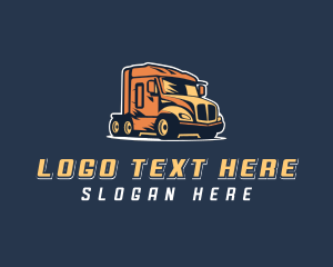 Transportation Trucking Logistics Logo