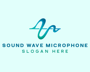 Music Media Sound Wave logo design