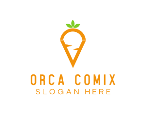 Fresh - Fresh Carrot Vegetable logo design