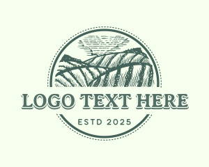 Hill - Farm Hill Field logo design