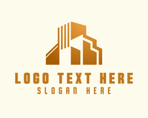 Contractor - Property Building Realtor logo design