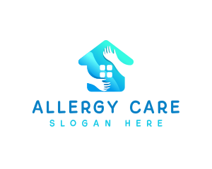 Home Hands Care logo design