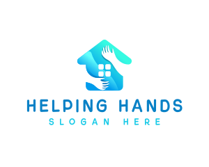 Hands - Home Hands Care logo design