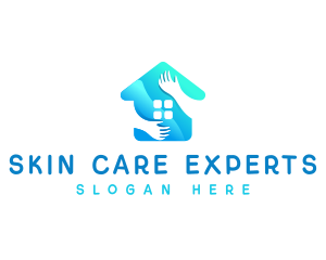 Home Hands Care logo design