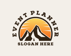 Mountain Peak Camping Logo
