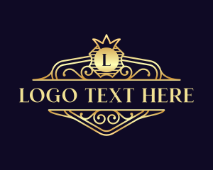 Decorative - Crest Crown Decorative logo design