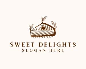 Cheesecake - Sweet Dessert Pie logo design