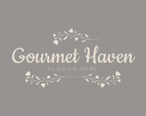 Floral Wedding Business logo design