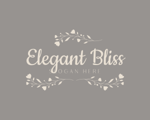 Wedding - Floral Wedding Business logo design