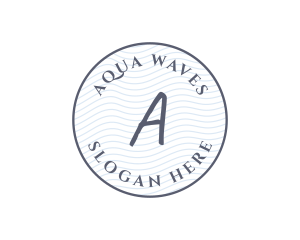 Stylish Waves Boutique logo design