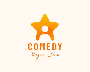 Entertainment Profile Star logo design