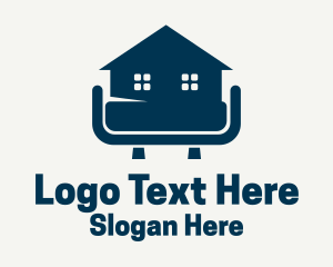 Home Sofa Furniture Logo